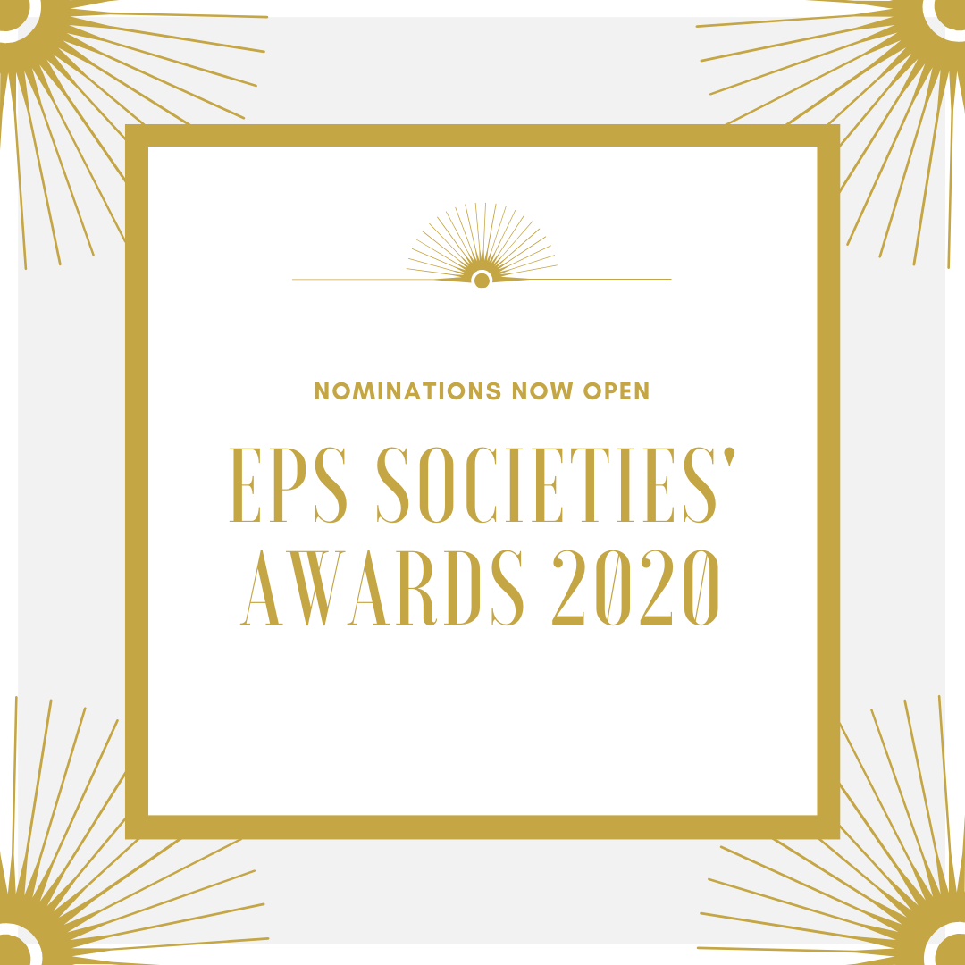 EPS Awards 2020: Why and Who to Nominate